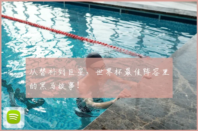 从替补到巨星，世界杯最佳阵容里的黑马故事！